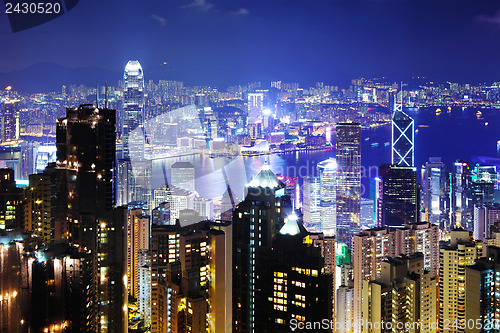 Image of Hong Kong city skyline