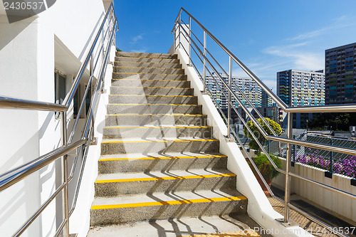 Image of Cement staircase
