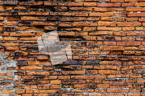 Image of Ancient brick wall