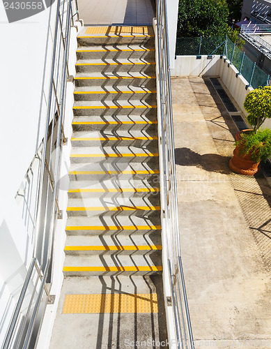 Image of Cement staircase