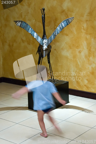 Image of The flying kid