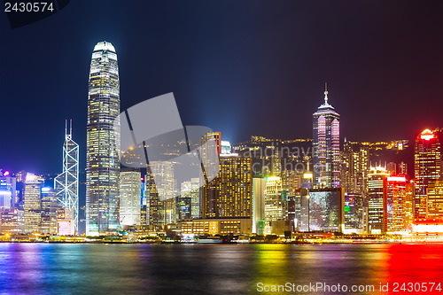 Image of Hong Kong at night