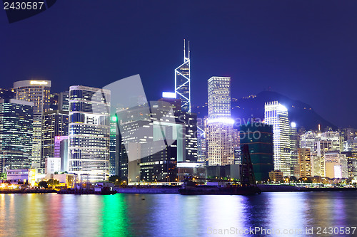 Image of Hong Kong at night