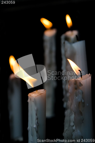 Image of Candles in the altar