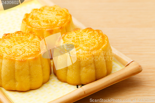 Image of Chinese traditional mooncake