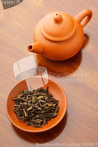 Image of Chinese dried tea leave