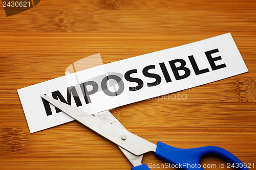 Image of Impossible becomes possible