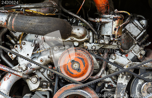 Image of Bus engine