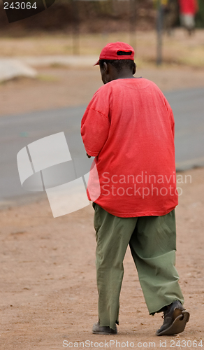 Image of poverty african man