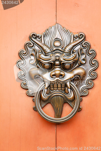 Image of Lion door knob