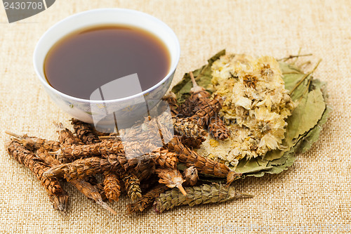 Image of Chinese herbal medicine with ingredient