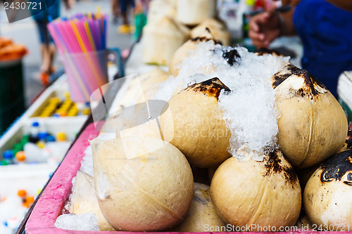 Image of Young coconut drinks