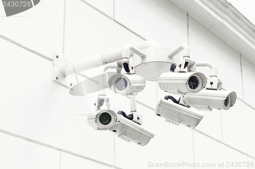 Image of Wall mounted Surveillance camera