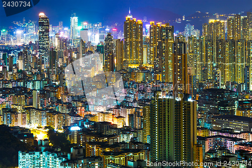 Image of Urban city in Hong Kong