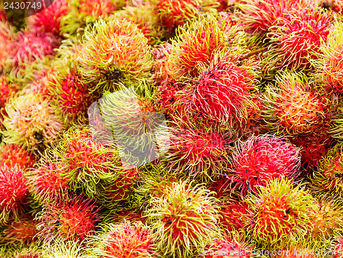 Image of Red rambutan