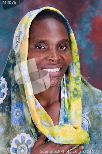 Image of African woman portrait