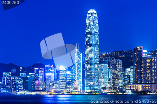 Image of Hong Kong at night