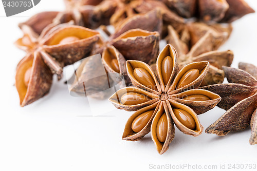 Image of Star anise close up