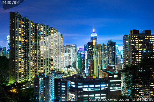 Image of Hong Kong skyscraper