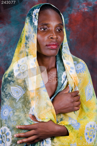 Image of African woman portrait