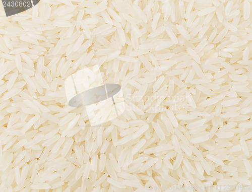 Image of Uncooked white rice
