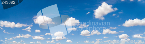 Image of Cloudscape panorama