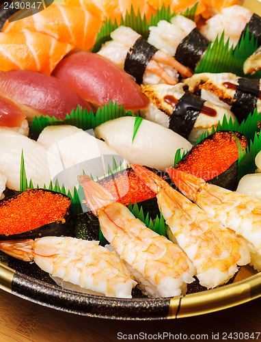 Image of Japanese sushi takeaway
