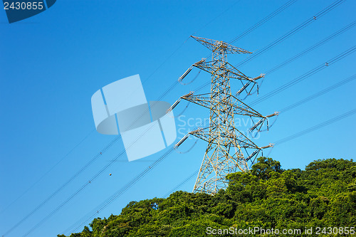 Image of Power distribution tower