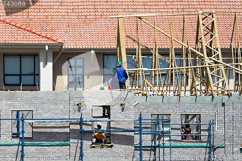 Image of construction workers