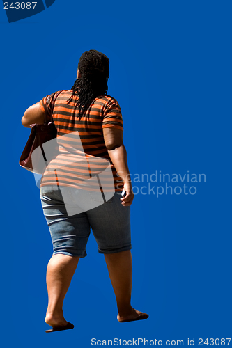 Image of overweight african american