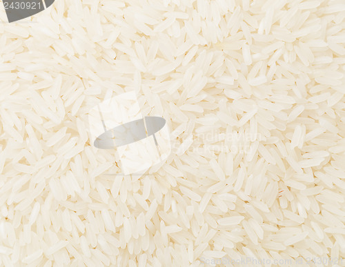 Image of Uncooked white rice