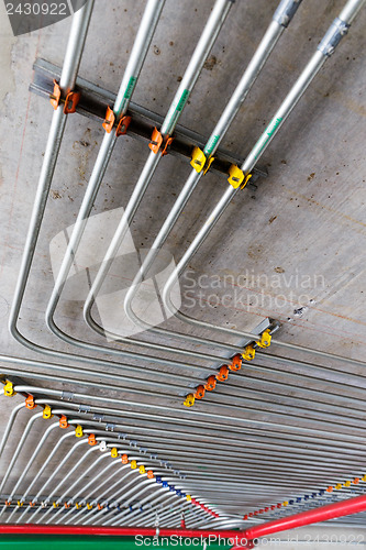 Image of Pipes on wall