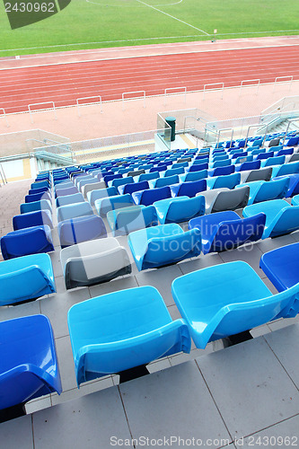 Image of Audience seat in stadium