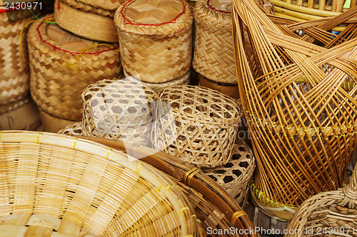 Image of Traditional handmade basket for sell