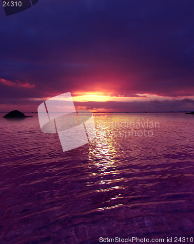 Image of Purple Sunset