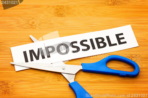 Image of Impossible becomes possible