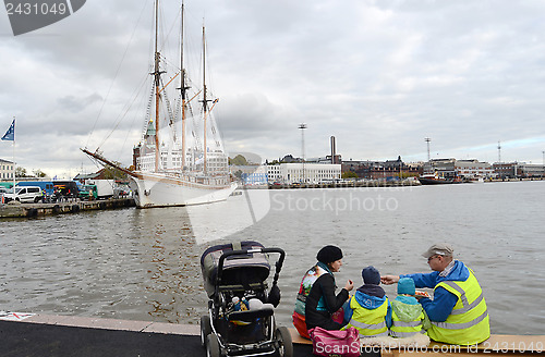 Image of HELSINKI, FINLAND ? OKTOBER 2012: The Helsinki Baltic Herring Fa