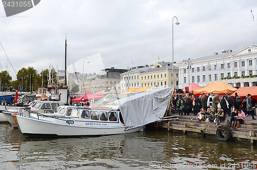 Image of HELSINKI, FINLAND ? OKTOBER 2012: The Helsinki Baltic Herring Fa