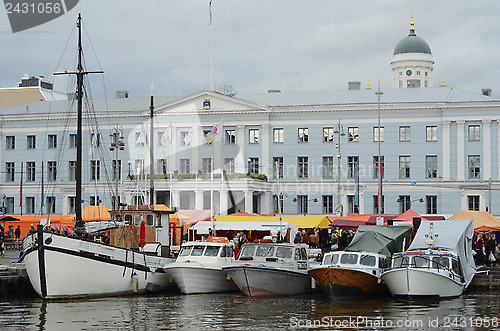 Image of HELSINKI, FINLAND ? OKTOBER 2012: The Helsinki Baltic Herring Fa