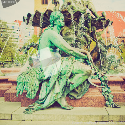 Image of Retro look Neptunbrunnen