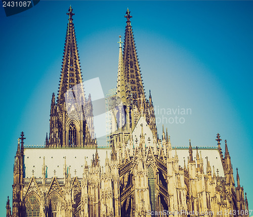 Image of Retro look Koeln Dom