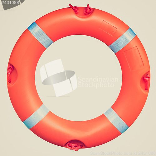 Image of Retro look Lifebuoy