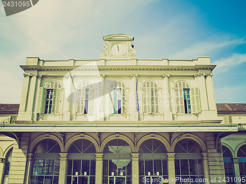 Image of Retro look Old station, Turin