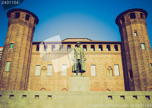 Image of Retro look Palazzo Madama, Turin