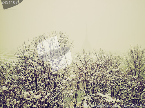 Image of Retro look Turin view