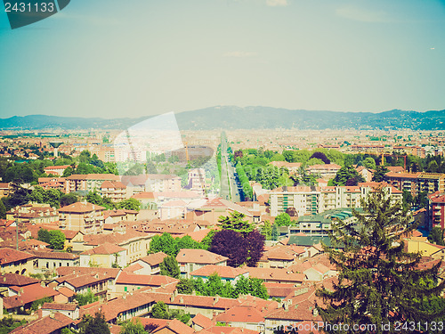 Image of Retro look Turin panorama