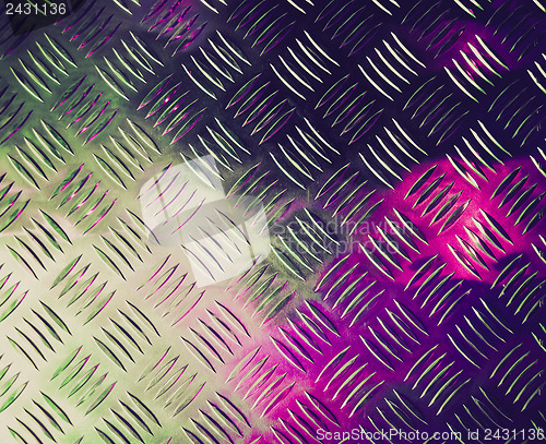 Image of Vintage retro steel background