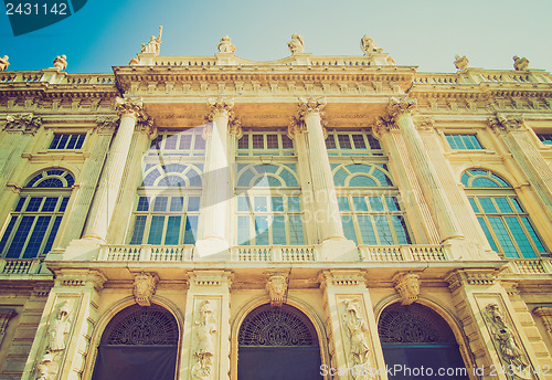 Image of Retro look Palazzo Madama, Turin