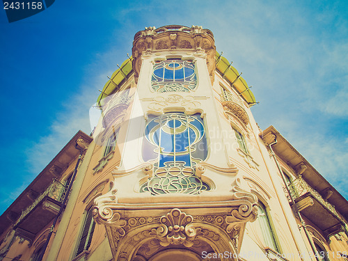 Image of Retro look Casa Fleur Fenoglio, Turin