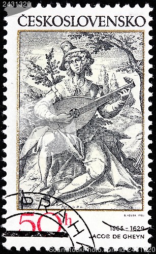 Image of Jacob de Gheyn Stamp